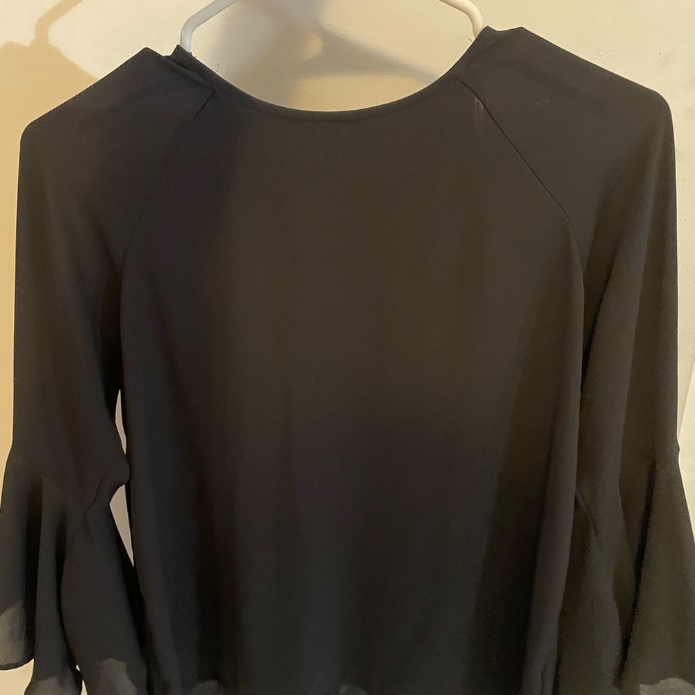 Black Work Blouse